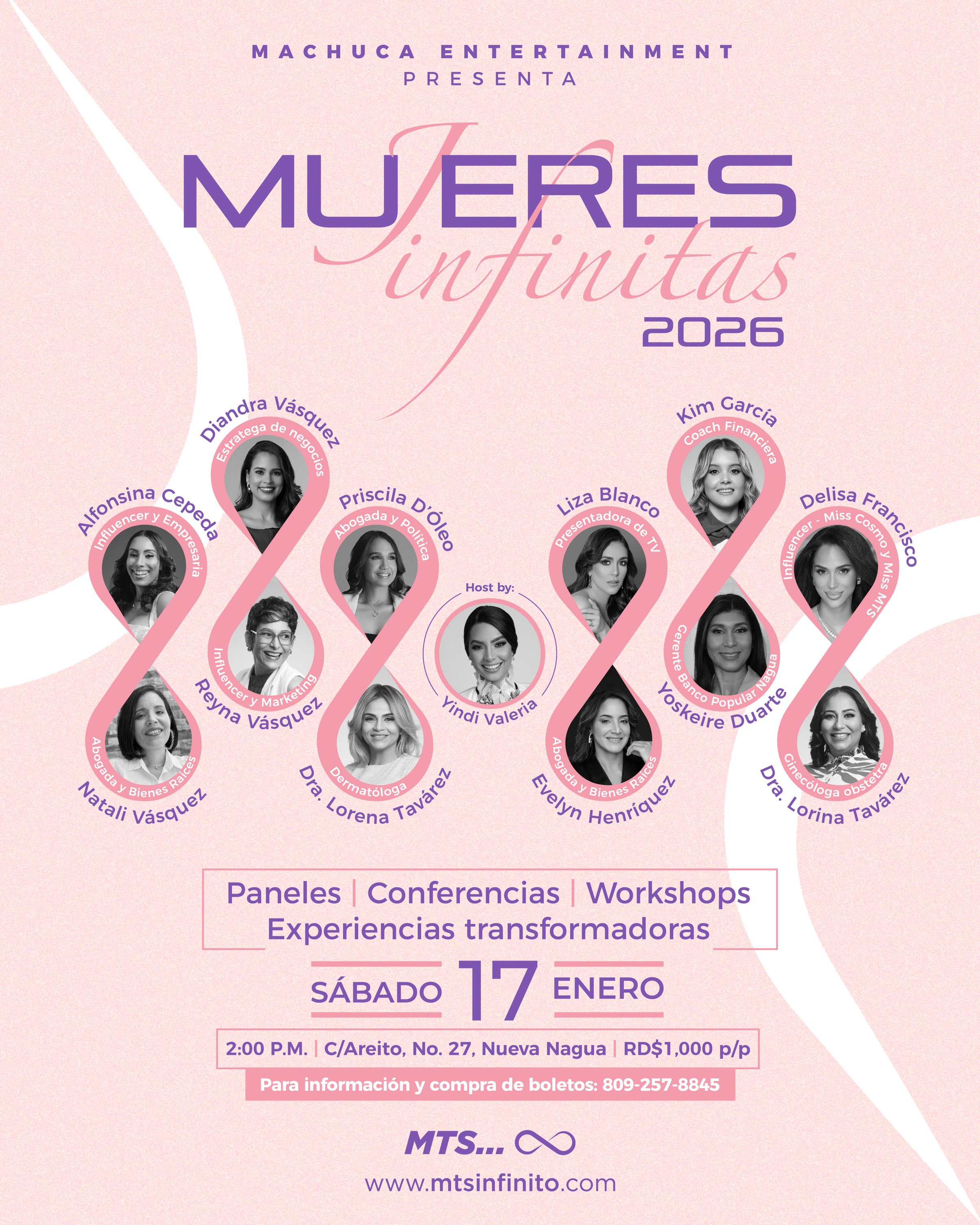Mujeres Infinitas 2026 - Paneles, Conferencias, Workshops